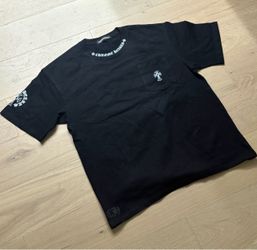 Chrome Hearts Neck Logo Cross Tshirt