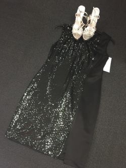 Formal dress and shoes