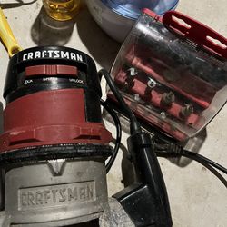 Craftsman Router And Some Bits