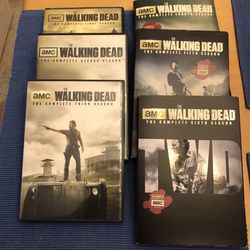 The Walking Dead Seasons 1-6 DVDs