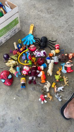 mixed toys
