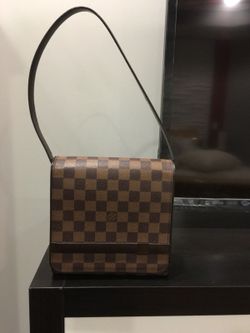 Authentic Louis Vuitton Damier Ebene Tribeca Brown leather - With Date CODE