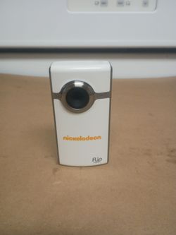 Nickelodeon Flip Video Camera Ultra HD USB - 2nd Gen U2120W-Tested-Working