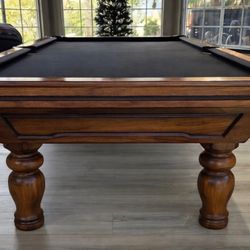 Pool Table 8’ By GoldenWest Billiards 8’ (Free Delivery & Pro Setup) New Felt Any Color + All Accessories