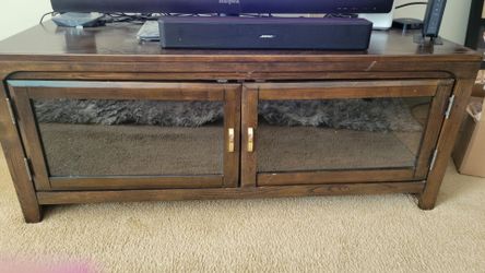 Dark Brown TV Console