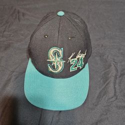 RARE VINTAGE KEN GRIFFEY JR  SEATTLE  MARINERS BASEBALL CAP