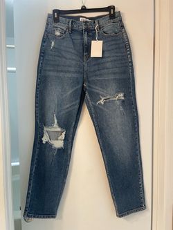 Size 9 High-Rise mom jeans