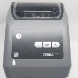 Zebra ZD620  Thermal Label Printer Serial/USB/Ethernet/BT SOLD AS IS.