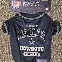 Dallas Cowboys Official NFL Pet Wear X-Small
