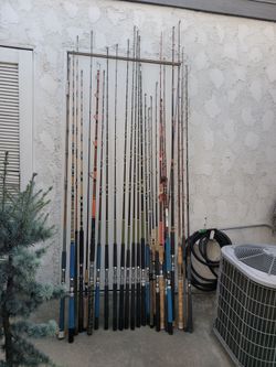 Vintage trulines Sabres Fenwick Salt water fishing rods