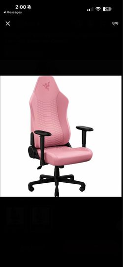 NEW ASSEMBLED Pink Razer Gaming Chair Iskur V2 X NewGen Ergonomic