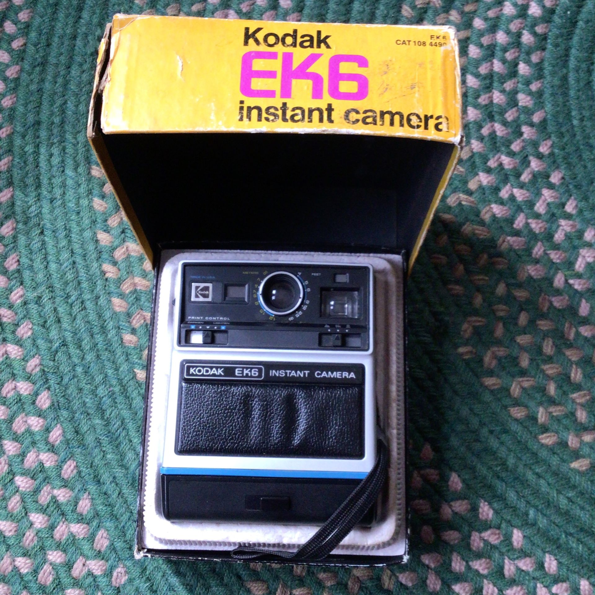 Kodak EK6 Instant Camera In Original Box