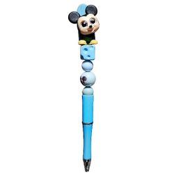 Mickey Mouse Disney Doorables Beaded Ballpoint Twist Pen