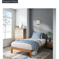 ZINUS Wood Bed Frame Twin Size