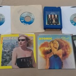 Blondie - Heart of glass, one way or another! 7 of her great hits a 8-Track Tape Lot!  Cool stuff!