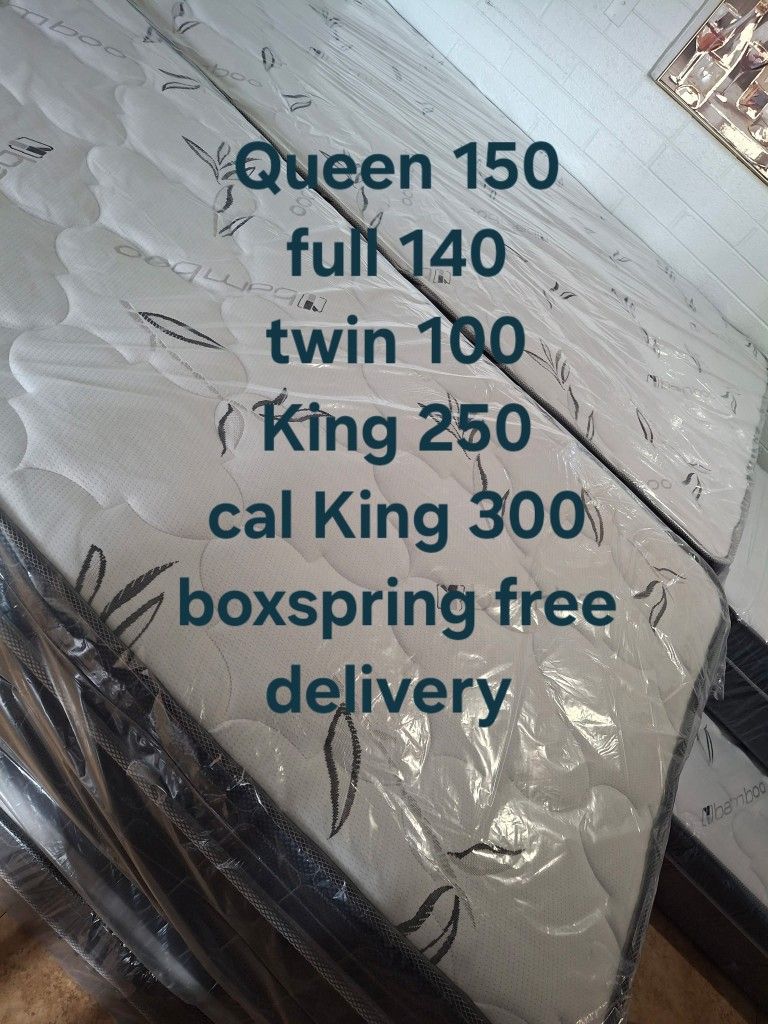 Mattress Pillow Top New