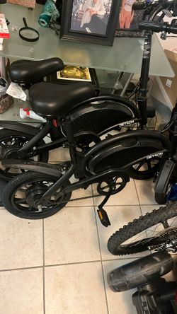 Two Electric Bike For Sale Flat Tire Only