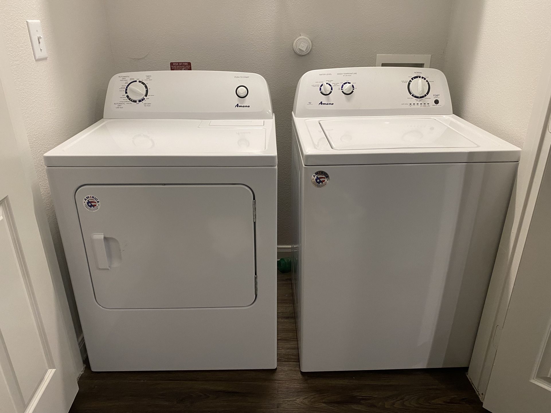 Amana Washer And Dryer