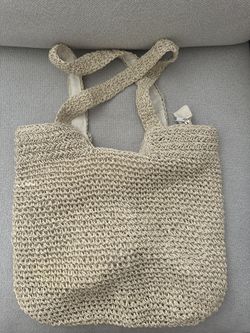 Straw Tote Bag
