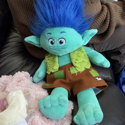 Build A  Bear Workshop  Dreamworks Trolls Branch Doll 24 Inch Long