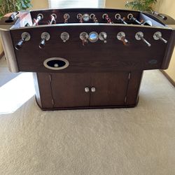 Sportcraft Foosball  Table With Storage 