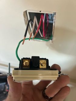 Outlet swap and repair 120/240V