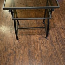 Glass Computer Desk 