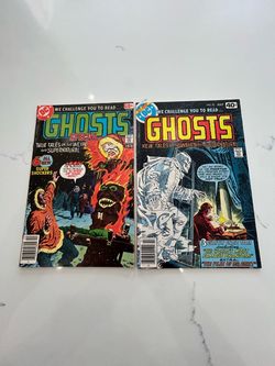 DC Special Series Vol 1 #7 Ghosts Bronze Age 1977 Horror Sci-Fi Comic Book VG  Ghosts #78 (DC Comics November 1981) Bronze Age horror comics, VG/FN