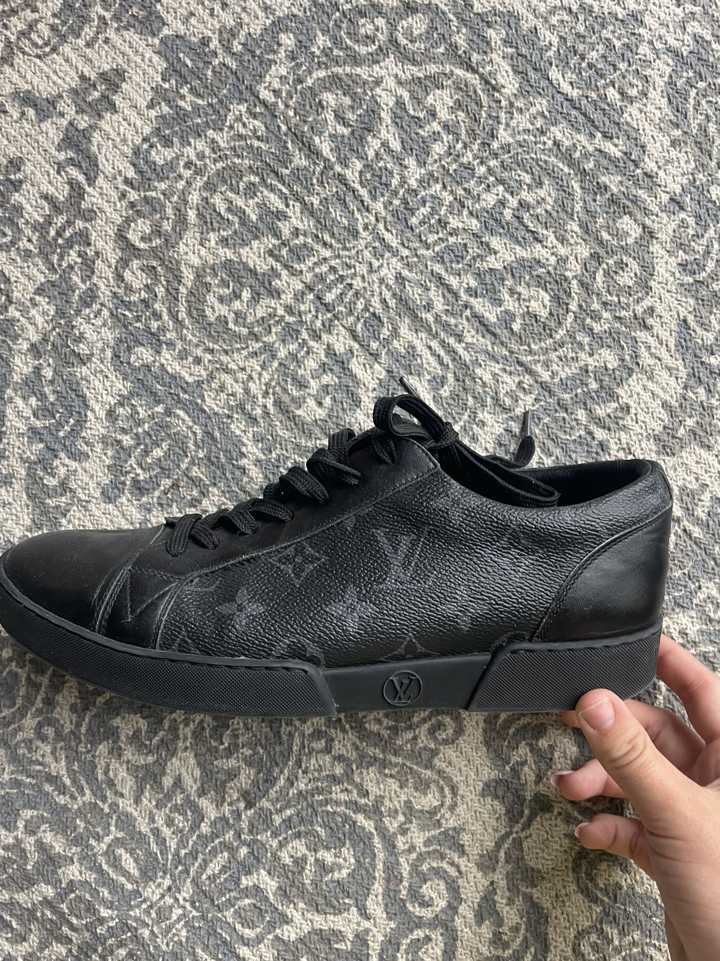 Brown Louis Vuitton Tennis Shoe Louis Vuitton Brown/Black Monogram