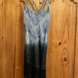 Free People Fringe Dipped Dress 