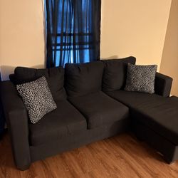 Black Sectional Couch