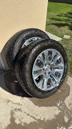 Original GMC Denali tires
