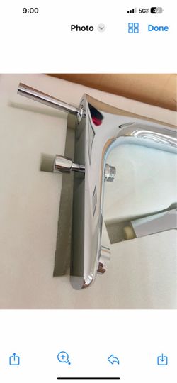 Puravida Single Handle Floor Mounted Tub Faucet Trim Sh58 chrome