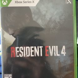 Resident Evil 4 xbox series X