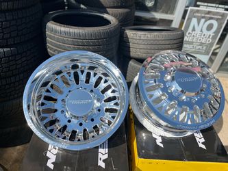 Recon Forged Chrome Dually Wheels –