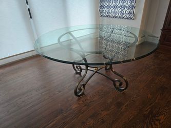 Glass Dining Table (TABLE ONLY)