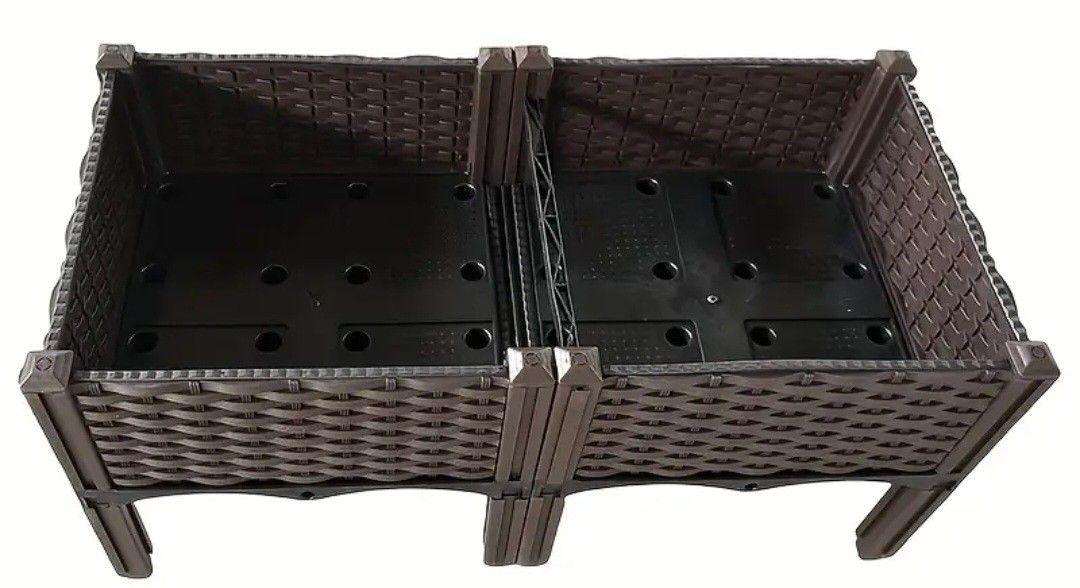 Raised Plastic Planter