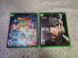 Xbox Series X Games Bundle – Dragon Ball Sparking Zero + Metal Gear Solid Delta