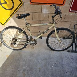 Vintage mountain bike.