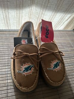 Miami Dolphins NFL Slippers