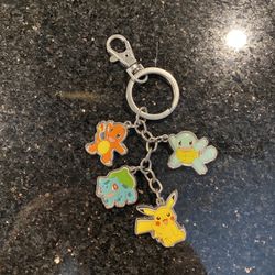Pokemon Pikachu Key Chain Key Ring Bag Charms