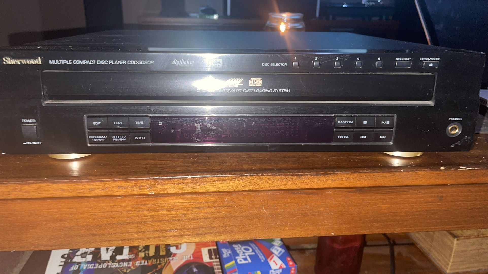Sherwood 5 Disc CD changer