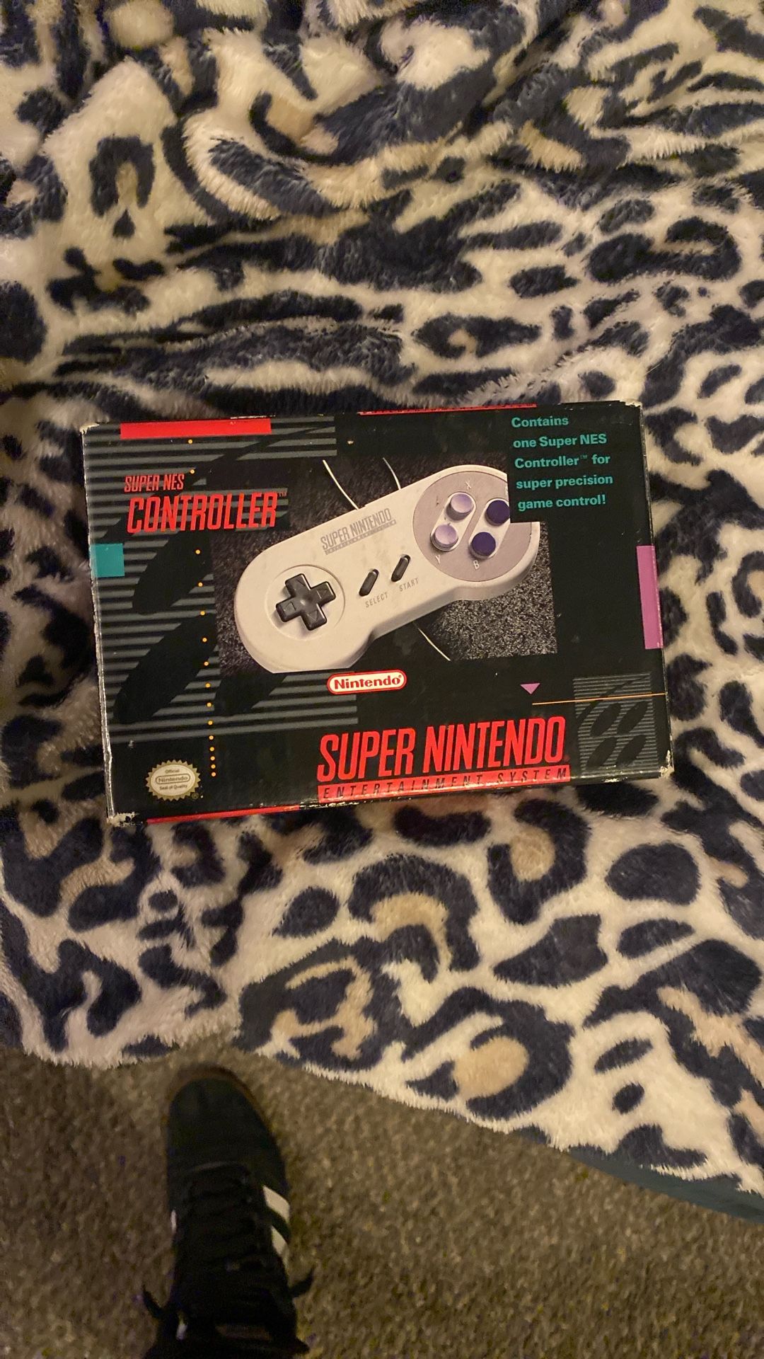 Super Nintendo Controller W/ Box