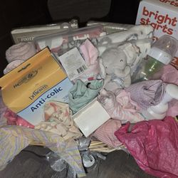 Baby Girl Gift Basket