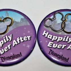 2 Disney Pin 10 Dollars