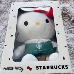 Starbucks Hello Kitty Limited, Edition Plushy