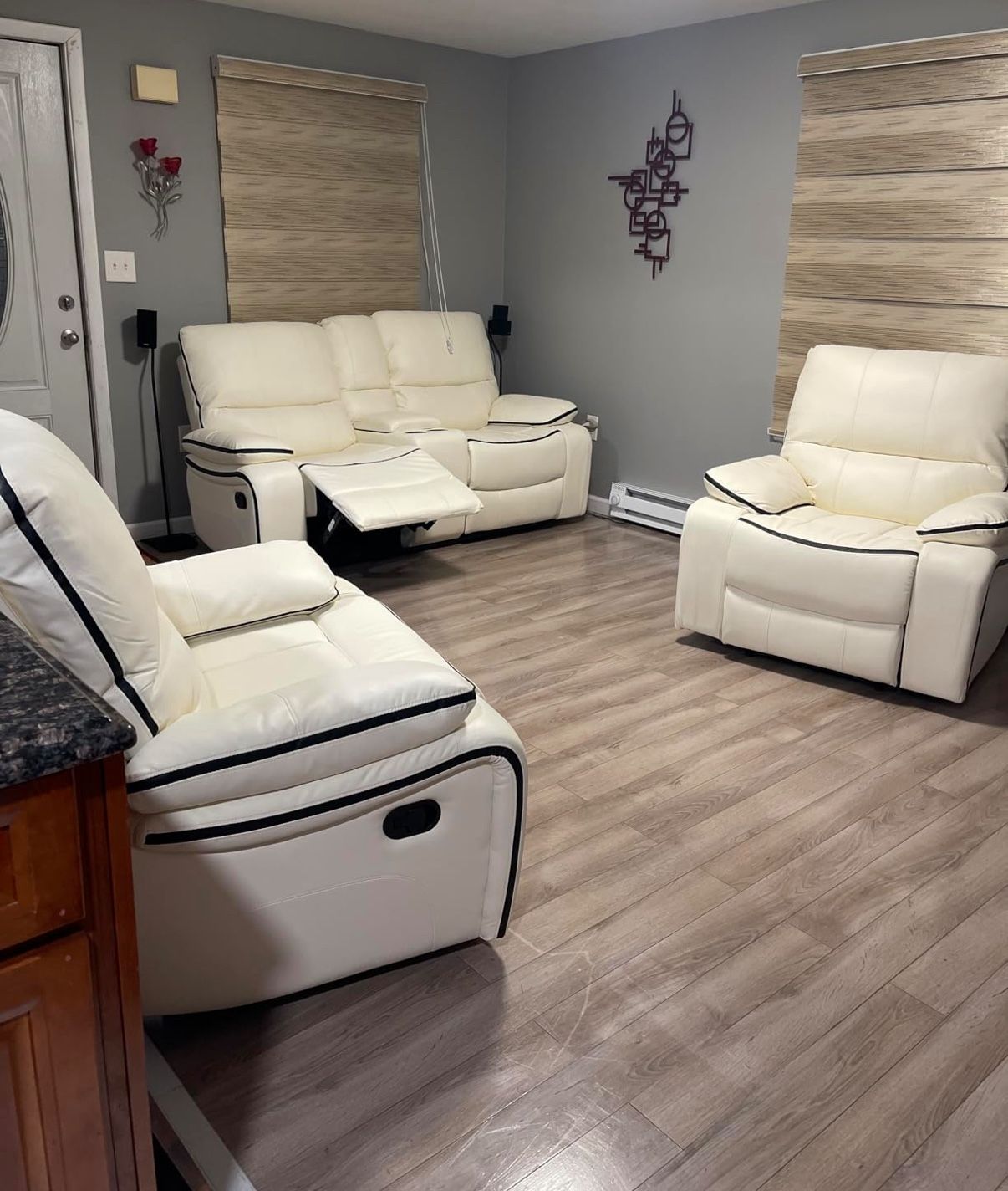 New Reclining Couch 3-Pc Set — Sofa • Loveseat • Chair