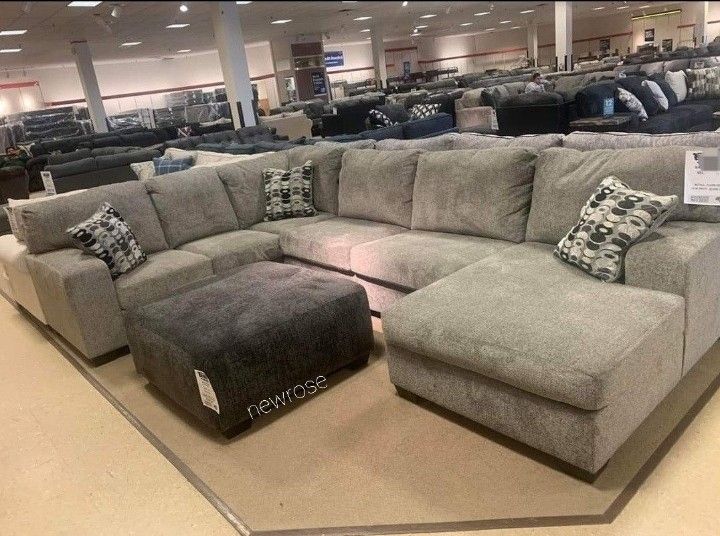 U SHAPED SECTIONAL COUCH SAME DAY DELIVERY By ASHLEY