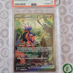 Koraidon ex Secret Rare PSA 10