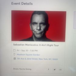 Maniscalco  Tour 